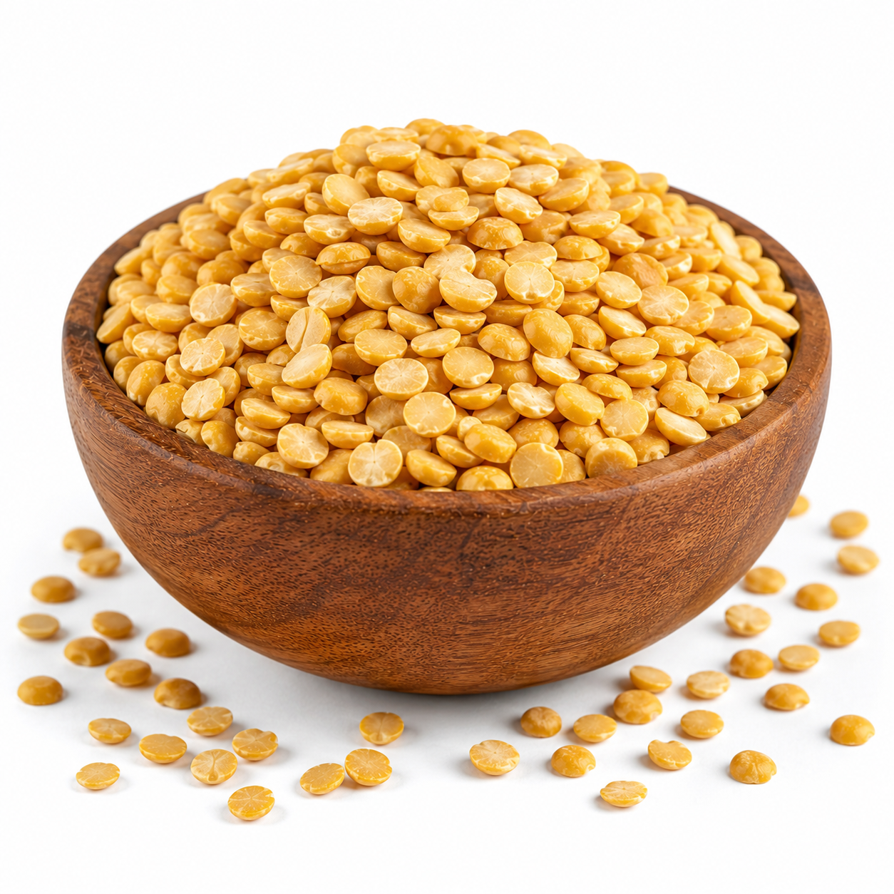 Roasted un Polished Red Gram